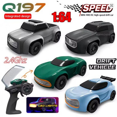1:64 RC Drift Car – 2.4GHz 4WD Mini GTR Racing Car | Remote Control Toy for Boys & Kids