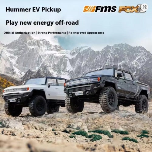 1:18 Hummer EV Pickup Truck Electric RC Remote Control Vehicle - Off-Road Climbing Model