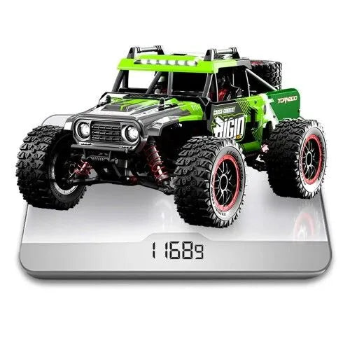 16 4WD 2.4G High-Speed RC Car Brushed & Brushless Vehicle Models Proportional Control - Red/Green