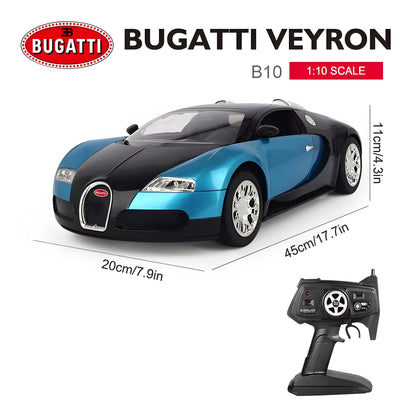 1/10 RC Drift Car – 2.4G 4CH Sport Racing Vehicle with Lights, Electric Remote Control