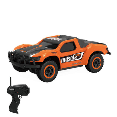 1:43 Scale 2.4G 4WD RC Drift Car – Electric Powered, App-Controlled, Off-Road Racing with LED Lights