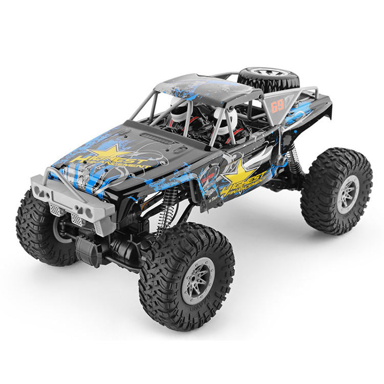 1/10 Scale 4X4 Off-Road Electric RC Crawler Truck – 2.4G Climbing Remote Control Car for Boys