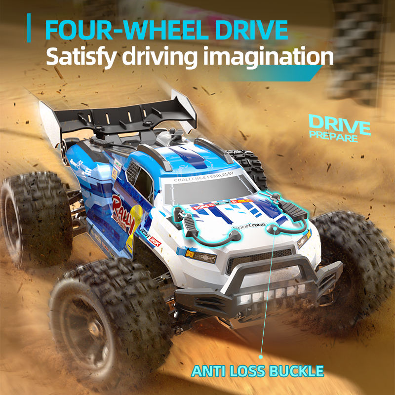 SCY 18101 1/18 Scale 4WD Brushless RC Crawler Car - 2.4G Remote Control Off-Road Vehicle