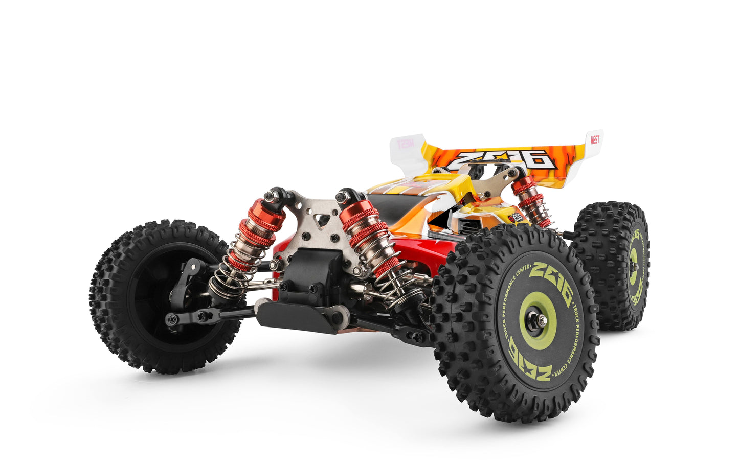 1/14 Brushless 4WD RC Buggy – 2.4G Electric Off-Road Radio Control Car Toy