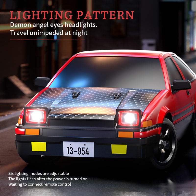 1:12 Scale 2.4G 4WD RC Drift Car – Electric Powered GTR Model, App-Controlled, High-Speed Racing