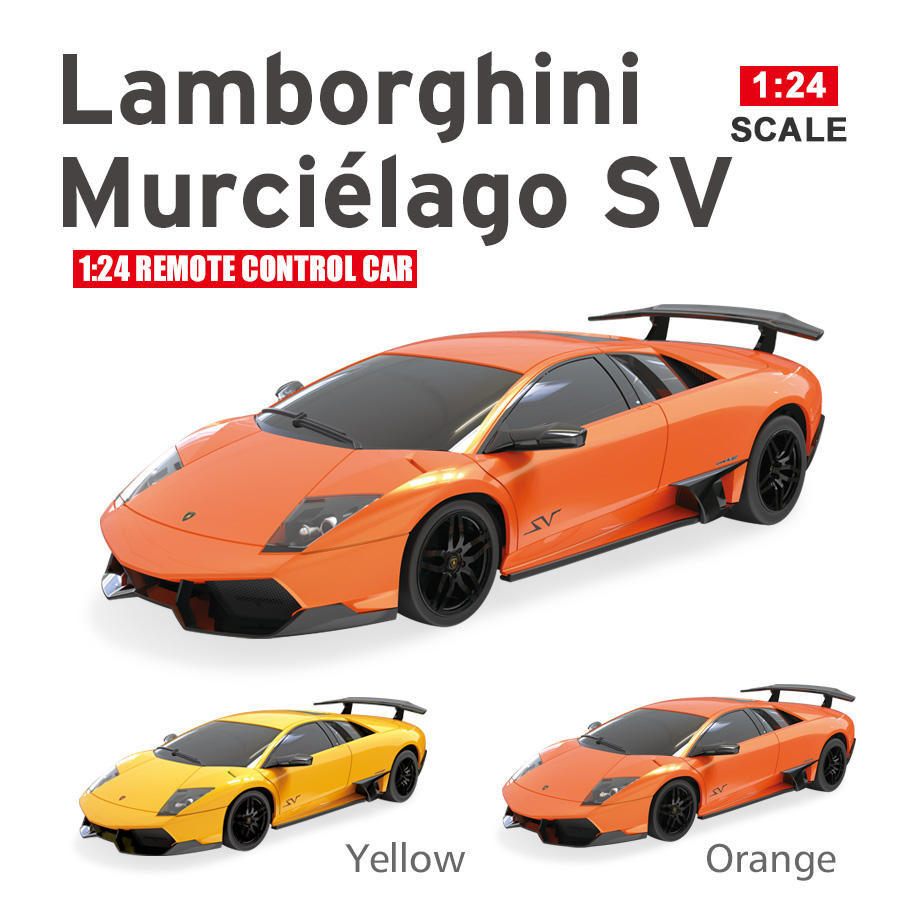 1/24 Scale Licensed RC Car – 2.4G 4CH Simulation Sports Racing Vehicle