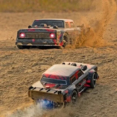 1:16 4WD RC Car with LED Lights – 2.4G Radio Remote Control Drift Off-Road Driftmonster Truck, 36 Km/Hr Speed
