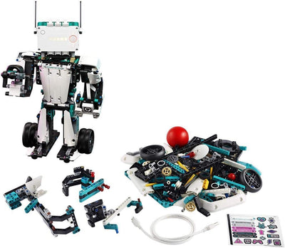 5-in-1 Programmable DIY Robot Kit ? 612PCS App-Controlled Remote Control Building Blocks for Kids, STEM Educational Toy