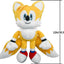 Movies & Tv soft toys, 12 Inches Sonic 2 Plush Toy, The Hedgehog Movie Sonic Plush Toys, Knuckles Shadow Tails Plush Doll Toys,  Gifts for Boys and Girls (Sonic+Tails+Knuckles), (Tails)