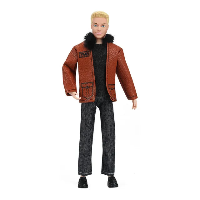 Handsome Boy Dolls,30cm Fashion Ken Doll, Dress Up Toys with Clothes Suit, Full Set 1/6 Multi Jonts, Movable Boyfriend Dolls - Toyigo