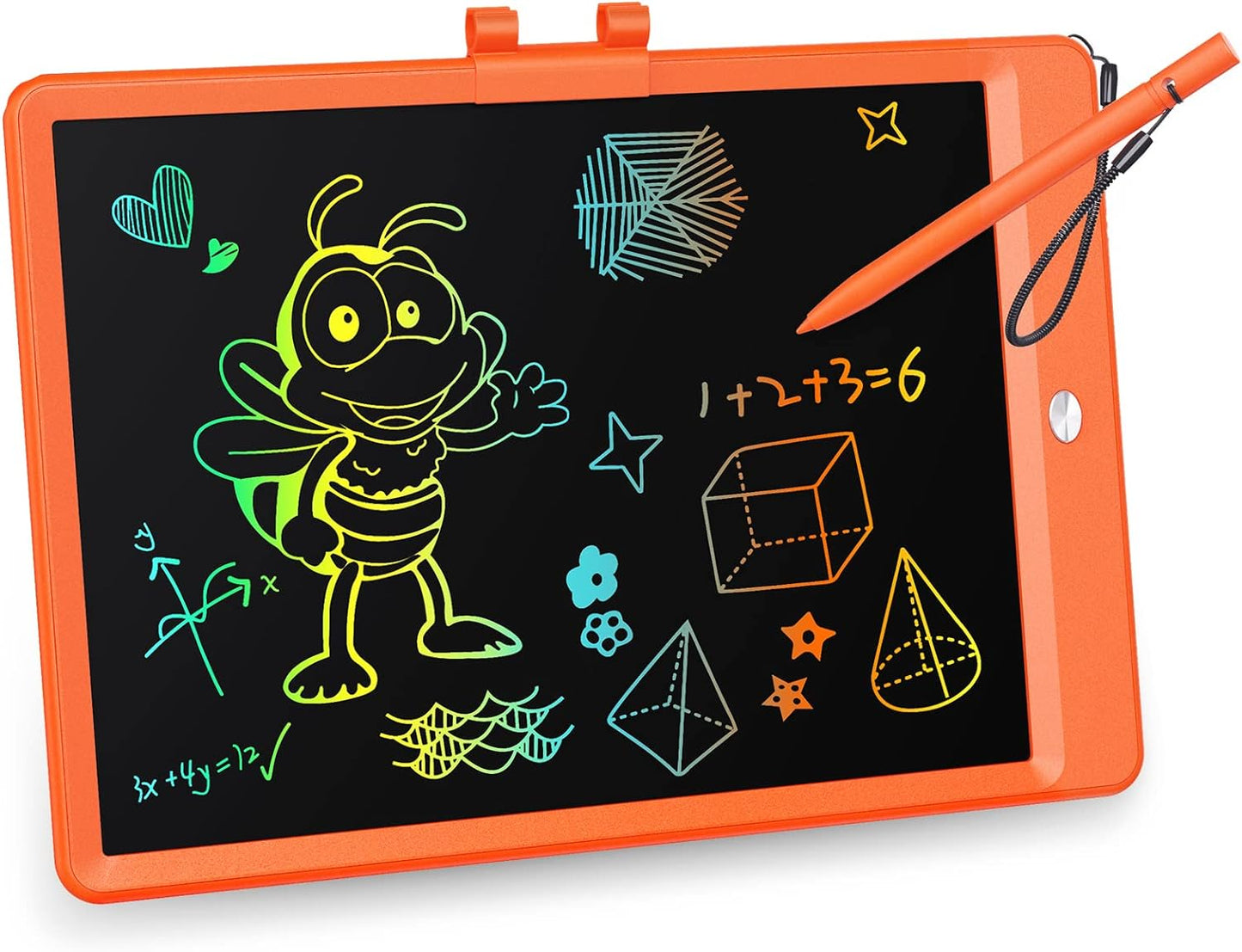 LCD Writing Tablet, Erasable Reusable Electronic Drawing Pads, 10 Inch Colorful Toddler Doodle Board Drawing Tablet, Educational and Learning Toy for 3-6 Years Old Boy and Girls - Toyigo