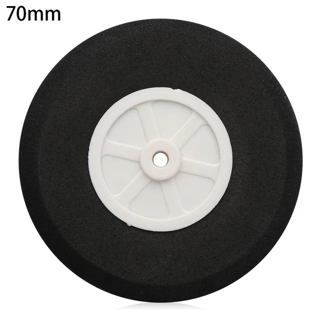 RC Airplane Parts, Kids Plane Toy, RC Wheels Replacement Tail Wheels 1" - 3"Inch EVA Sponge Wheel Hub Accessories DIY Aircraft Spare Parts - Toyigo