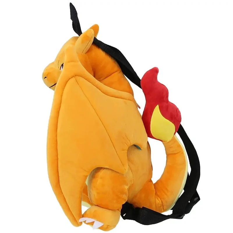 Cute Pokemon, Anime Plush Bag, Kawaii Stuffed Plush, Charizard Cosplay Props Soft Japanese Style Schoolbag  Christmas, birthdays Gifts for Kids - Toyigo