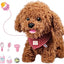 Walking Dog Toy for Kids with Leash, Puppy Toys for Kids, Toy Dogs That Walk and Bark, Interactive Stuffed Puppy with Remote Control, For Girls and Boys Aged 3-7 Year Old