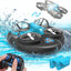 Waterproof RC Monster Truck RC Drone, 20+ MPH Fast RC Boat,  Pool Toys for Kids 8-12, 3 in 1 Remote Control Car for Boys, Sea Land Air Outdoor Toys, Birthday Gifts for Boys - Toyigo