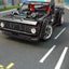 13082 Black Pickup Truck - Electric Remote Control App Technology Mechanical Assembly Building Blocks for Kids