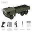 RC Military Truck 6x6 Off Road, Simulated Military Truck, Six-Wheel Scale Truck Outdoor Climbing Vehicle, Cargo Off-road Transport Soil Model,Rock Crawler Army Transport