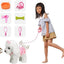 Walking Barking Toy Dog with Remote Control Leash, Plush Puppy Electronic Interactive Toys for Kids, Shake Tail, Pretend Dress Up Realistic Stuffed Animal Dog Age 3 4 5+ Years Old