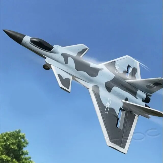 Remote Control Airplane, B-17 RC Plane, 2 Channel 2.4Ghz, Ready to Fly EPP Foam Glider, Remote-Controlled Aircraft with light B17 B16 F22 Drop-Resistant Fixed-Wing Glider Foam Aircraft RC Airplane Planes Kids and Adults - Toyigo