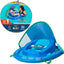 Infant Spring Float, Baby Pool Float with Canopy & UPF Protection, Swimming Pool Accessories  3-9 Months, Mermaid for Kids