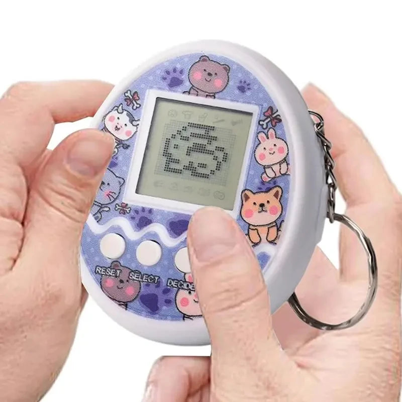 Electronic Pets,  Game Toys, h Digital Animals Toys, Electronic Digital Pet Keychain, Virtual  Digital Pet Retro Handheld Electronic Game Machine with Keychain for Boys Girls - Toyigo