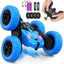 Stunt RC Cars, Remote Control Car,360 Flips Rotating, Double Sided RC Car with LED Lights, Rechargeable Electric 2.4Ghz All Terrain Drift Car Toys Birthday Gift for Kids 5-7 (Color As Pre Availability) - Toyigo