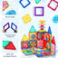 Animal Block Toys, Magnetic Tiles Dinosaurs Magnet Building Blocks Toys , Gears Construction Magnetic Tile, for Kids, Connecting, Stack, and Build with Blocks, and Bricks, Educational Magnet Building Toys Set for Toddlers Creative