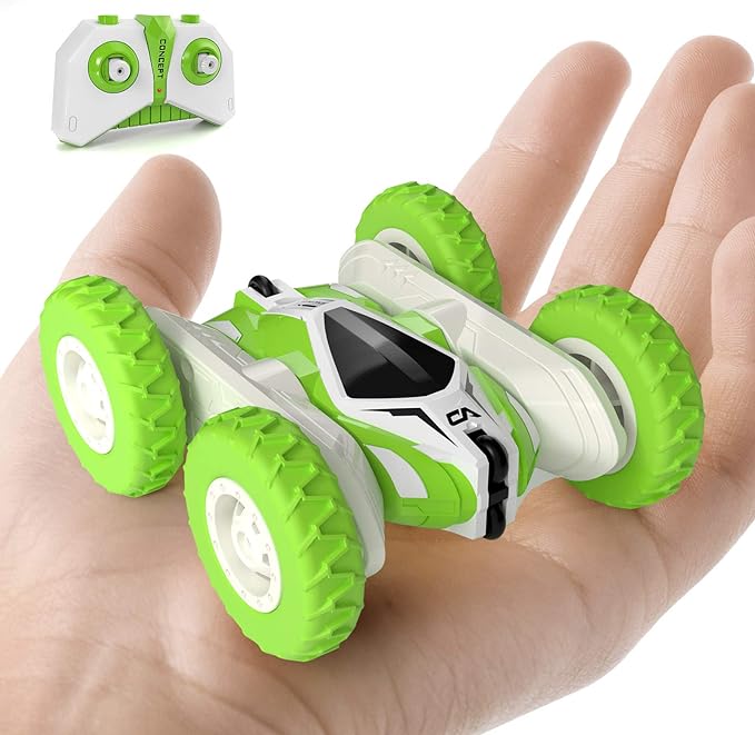 Remote Control Car, Double Sided Flips 360ø Rotating RC Stunt Car, 4WD 2.4GHz Remote Control Toys, RC Cars for Kids, Toy Boys & Girls 5-8 - Toyigo