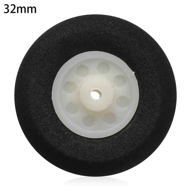 RC Airplane Parts, Kids Plane Toy, RC Wheels Replacement Tail Wheels 1" - 3"Inch EVA Sponge Wheel Hub Accessories DIY Aircraft Spare Parts - Toyigo