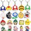 Keychains Party Favors Keychains Kids Birthday Party Favors 20Pcs Keychains Backpack Keychains School Carnival Rewards Prizes