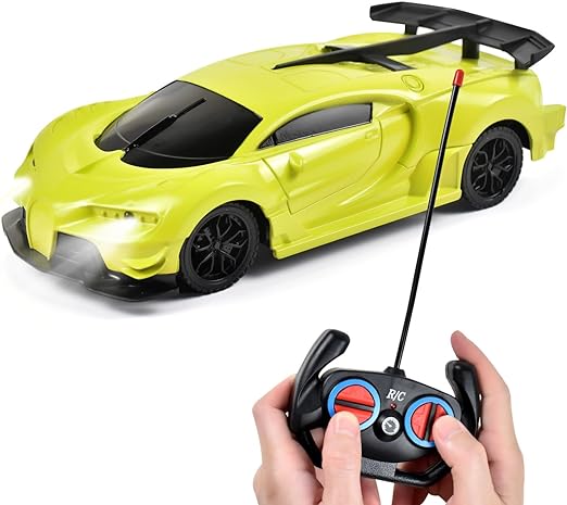 Remote Control Car Toys, Bugatti modal RC Cars, Toys For 3+ Years Old Boy and Girl Gift, Home Race cars, Indoor & Soft Road RC Cars - Toyigo