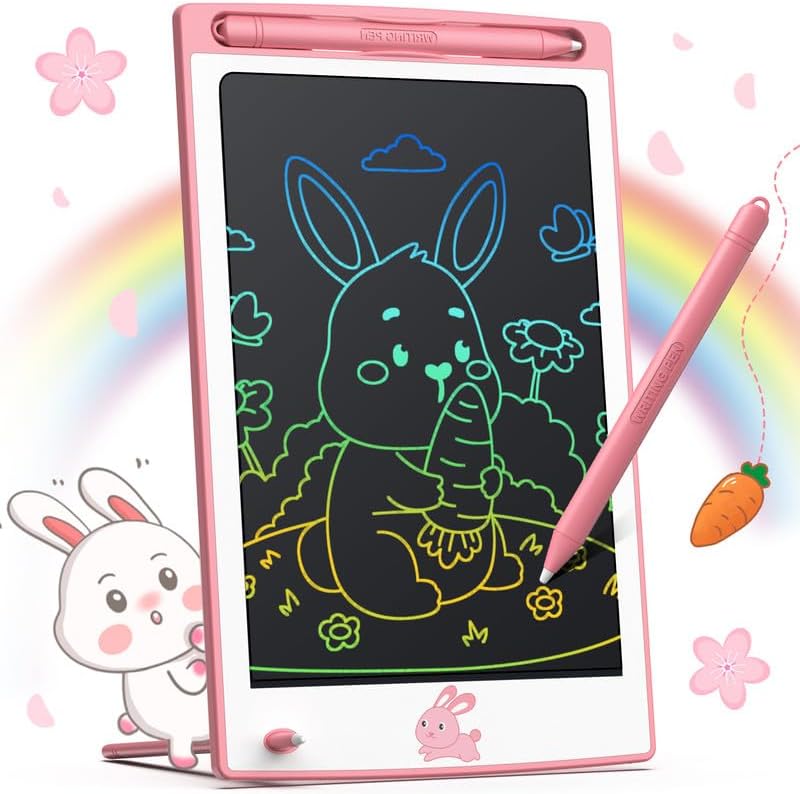 3 Pcs in 1 Pack LCD Writing Tablets, Toddler Toys Gifts for Age 2 3 4 5 6 Girls Boys Birthday Christmas for Kids, 8.5 Inch Doodle Pad Drawing Tablet for Class & Travel & Home