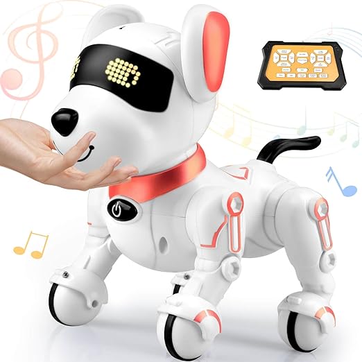 Robot Dog Toys for Kids 8 9 10 11 12, Remote Control Dogs, Robot Dog for Kids 8-12, Pet Robotic, Electric Dog Toy, Robotic Dogs, Toys for 5 6 7 8 9 10 11 12 Years Old Boys Girls, Blue