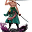 Zoro Action Figure, One Piece Zoro Collectible Figure, Three Swords Zoro Anime Character Statue, Roronoa Zoro PVC Action Figure