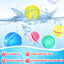 12PCS Reusable Water Balloons, Pool Beach Toys for Kids, Summer Fun Outdoor Water Toys Games for Kids Adults Outside Play, Backyard Swimming Pool Party Supplies