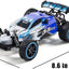 Remote Control RC Cars, Easter Basket Stuffers Toy Cars for Boys and Girls, 1:18 2WD Monster RC Truck High Speed Racing Car,  Gifts for Kids(Black Green) (White Blue) - Toyigo