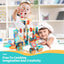 Marble Run Set, 246 Pcs Marble Run Set,  Marble Maze Game Building Blocks Kit STEM Educational Marble Race Track DIY Toys Gifts, Marble Runs for Kids Ages 4-8 8-12 Years Old Boys and Girls