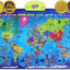 Educational Smart Talking Poster Toy, USA Interactive Map, Smart Learning Toy, Geography Electronic Game Educational Talking Poster for Children, Boy or Girl Ages 5 to 12 Years - Toyigo