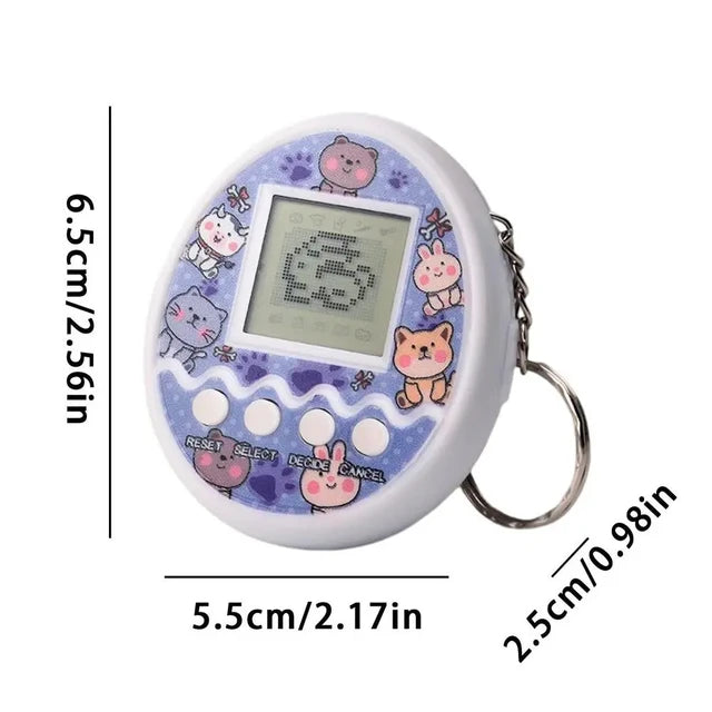 Electronic Pets,  Game Toys, h Digital Animals Toys, Electronic Digital Pet Keychain, Virtual  Digital Pet Retro Handheld Electronic Game Machine with Keychain for Boys Girls - Toyigo