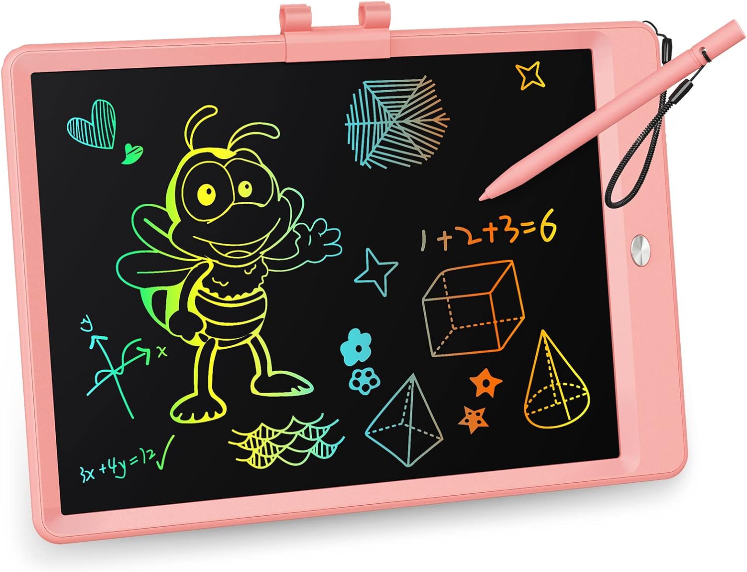 LCD Writing Tablet, Erasable Reusable Electronic Drawing Pads, 10 Inch Colorful Toddler Doodle Board Drawing Tablet, Educational and Learning Toy for 3-6 Years Old Boy and Girls - Toyigo