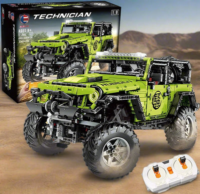 Remote Control Off-Road SUV Building Blocks Technic Power Motor Speed Buggy