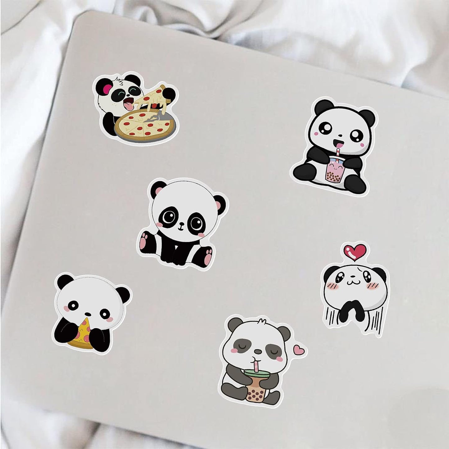 Cute Animal Stickers, Zoo Animals Stickers, Realistic Animals Decal for Kids Teens, 50Pcs Vinyl Waterproof Sticker for Water Bottles, Laptop