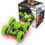 RC Cars Remote Control Car, 360øDouble Sided Flips Rotating RC Stunt Car, with Wheel Lights,4WD 2.4Ghz Double-Sided RC Cars, Kids Xmas Birthday Toy Cars for Boys/Girls, Green, blue - Toyigo