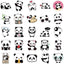 Cute Animal Stickers, Zoo Animals Stickers, Realistic Animals Decal for Kids Teens, 50Pcs Vinyl Waterproof Sticker for Water Bottles, Laptop