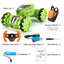 Gesture-Controlled Stunt RC Car, Climbing, Drifting, Twisting Fun! Light-Up, Blue/Green, 24136cm, 2.4G Remote