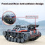 RC Tank Car, 1/12 Scale Remote Control Tank, 2.4GHz RC Tank for Kids, Remote Control Rechargeable Tank, 360ø Rotating Vehicle, Gifts for Boys Girls Teens - Toyigo