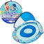 Baby Spring Float, Baby Pool Float with Canopy & UPF Protection, Swimming Pool Accessories for Kids 9-24 Months, Mermaid