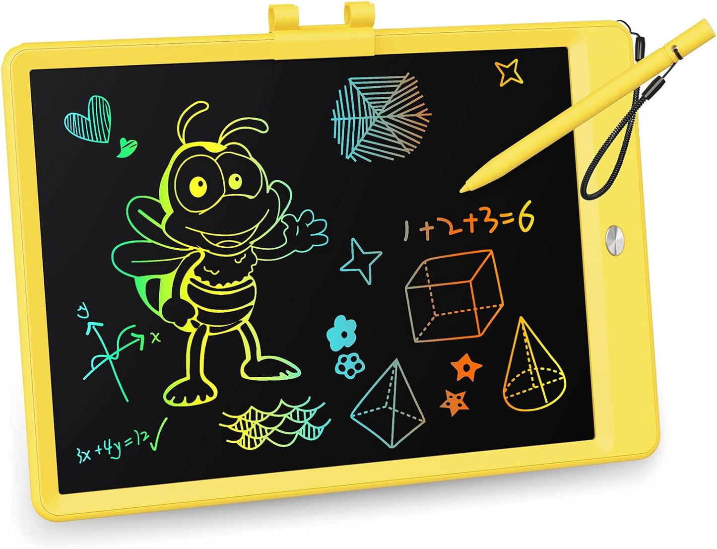 LCD Writing Tablet, Erasable Reusable Electronic Drawing Pads, 10 Inch Colorful Toddler Doodle Board Drawing Tablet, Educational and Learning Toy for 3-6 Years Old Boy and Girls - Toyigo