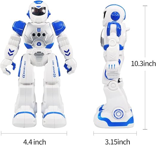 Remote Control Robot for Kids, Intelligent Programmable Robot with Infrared Controller Toys ,Dancing, Singing, Moonwalking and LED Eyes, Gesture Sensing Robot Kit for Childrens