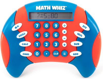 Electronic Handheld Math Game Toys, Educational Insights Math Whiz Electronic Game, Ages 6+ for Kids Toys